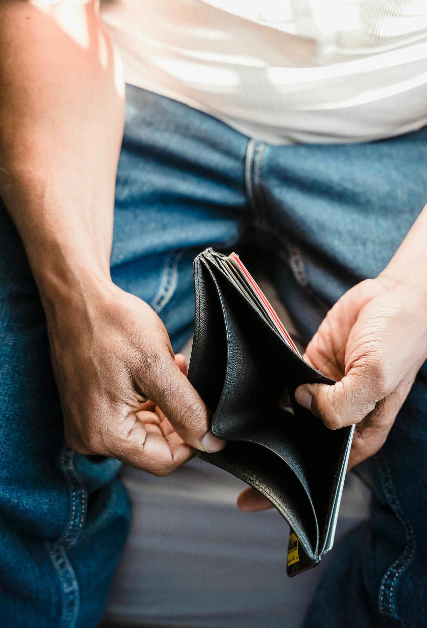 gen z man who has lived through life-altering challenge of cost of living